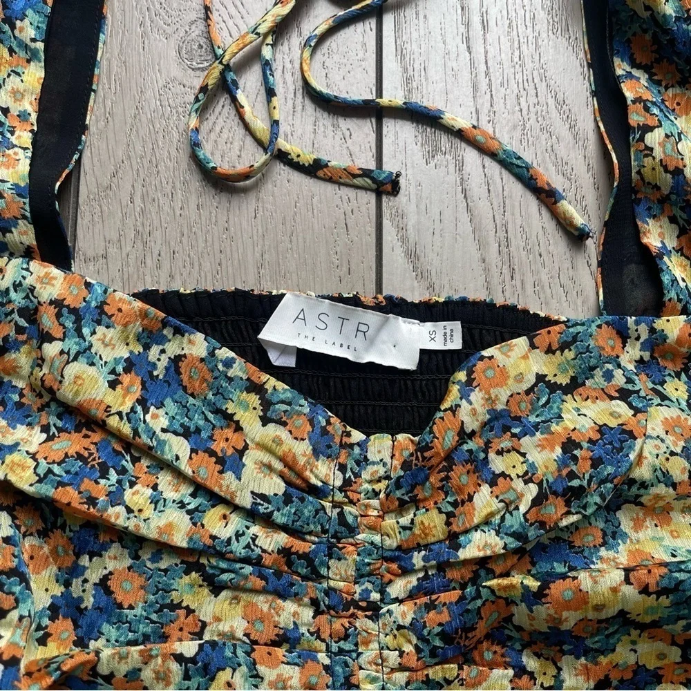 Floral Puff Sleeve Top